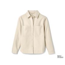 Nah/Studio Blusenjacke - ungefärbte Baumwolle - Gr. 40 - ungefärbt