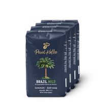 Tchibo - Privat Kaffee Brazil Mild - 4x 500 g Ganze Bohne - Intensität: 2/6