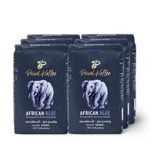 Tchibo - Privat Kaffee African Blue 6x 500 g Ganze Bohne - Intensität: 5/6
