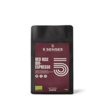5 Senses - Red Rise Bio-Espresso - 250 g - Intensität: 6/6