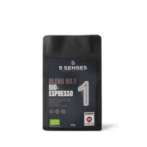 5 Senses - Blend No.1 Bio-Espresso - 250 g Ganze Bohne - Intensität: 5/6