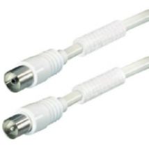 05700070  - Antennen-Anschlusskabel PAAK W2,5 BZT-CE 90dB weiss 2,5m