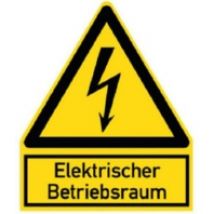 05102154  - Warnzeichen Elektr. Betriebsraum PWZEB (200x244mm)