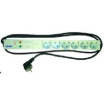 05300497  - 19Zoll Steckdosenleiste 6-fach Überspannung + Netzfilter PSSLUEN
