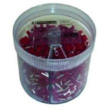 05103654  - Aderendhülsen 1,0qmm/8mm PAEHG 100/8 rot isoliert 2000St.