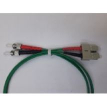 1030123GN-01  - LWL Patchkabel MM OM2 grün duplex 2G50 SCd/ST 1m