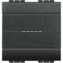 L4055M2AN  - Taster LL Schl. 10A 2M anthrazit L4055M2AN