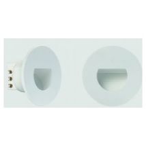 7008206  - LED-Einbauleuchte LB22 EDOS rund ww 1,5W 80lm weiß, 7008206 - Aktionsartikel