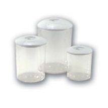 VCK 525  (3 Stück) - Behälter-Set rund 0,75l / 1,5 l / 3l VCK 525