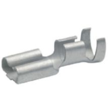 2750  (100 Stück) - Flachsteckhülse n. DIN 6,3x0,8mm 4-6qmm Rastzunge VZ 2750