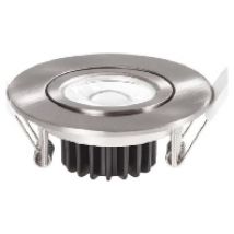 7008114  - LED-Deckeneinbaustrahler EDOS 40° nw 230V 6W ni geb 550lm dimm, 7008114 - Aktionsartikel