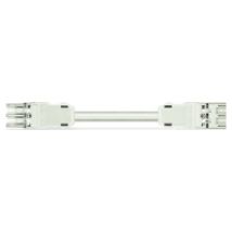771-9993/007-602  - Verbindungsleitung Eca Buchse Stecker weiß, 771-9993/007-602 - Aktionsartikel