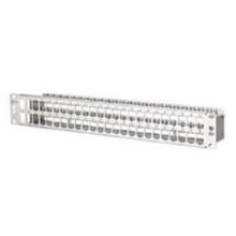 130924-00-E  - Patchpanel 19 Zoll Edelstahl 1,5HE E-DATmodul 48 Port leer 130924-00-E