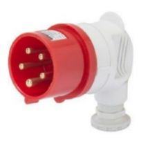 GW60090  - Stecker IEC Winkel 90° 400V 16A 6h 5P IP44 GW60090