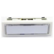 21-111  - Klingeltaster weiss mit Namensschild, 21-111 - Aktionsartikel