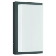 058  - Wandleuchte LB22 Edelstahl graphit E27 max.75W, 058 - Aktionsartikel
