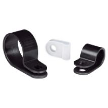 H1P-HS-BK-C1  (100 Stück) - Befestigungsschelle schwarz H1P-HS-BK-C1