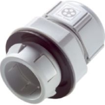 CLICK R 12 R7035 LGY  (50 Stück) - Kabelverschraubung SKINTOP CLICK R 12 R7035 LGY