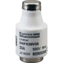 DIIIFK50V63  (25 Stück) - D-Sicherungseinsatz DIII flink 63A/500V DIIIFK50V63