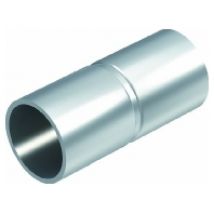 2046025  (50 Stück) - Aluminiumverbindungsmuffe SV32 W ALU ohne Gewinde D: 32mm, 2046025 - Aktionsartikel