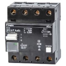 09144846  - FI-Schutzschalter DFS4 063-4/0,03-F Audio, 09144846 - Aktionsartikel