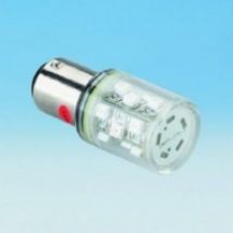 52160212  - LED-Leuchtmittel 6LEDs BA15d 24V AC/DC 10lm gelb 52160212