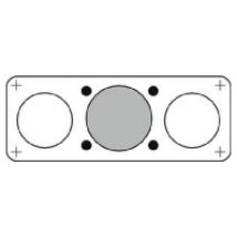 NSYAECPFLT35  - Kabeleinführungsplatte Spacial 35 Kabeleinführungen, NSYAECPFLT35 - Aktionsartikel