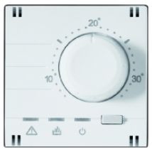 90961060-DE  - Abdeckung Thermostat analog für Einsatz 90500490-DE weiß, 90961060-DE - Aktionsartikel