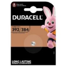 129548  - Uhrenbatterie Duracell D392 AgO 1,55V 45mAh 129548