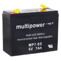 300402  - Blei-Akku Multipower MP7-6S Pb 6V 7Ah, 300402 - Aktionsartikel