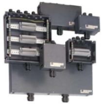 136667  - Klemmenkasten Ex e 1x2-Leiter 4 grau 136667