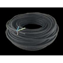 614150  - Leitung H05RR-F4G 0,75 schwarz,50m Ring 614150