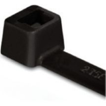 T18R-PA66W-BK 100  (100 Stück) - Kabelbinder UV-witterungsstabil, T18R-PA66W-BK 100