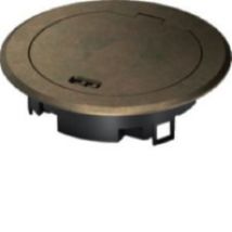 BSR02MKM  - Metall Klappdeckel für Dose, alt Messing, BSR02MKM