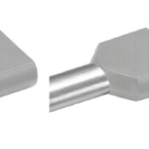 182406  (100 Stück) - Aderendhülse isoliert rot 2x1,0-8mm, 182406