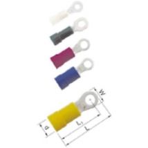 A4665R  (100 Stück) - Ringkabelschuh gelb 4-6qmm M6 A4665R