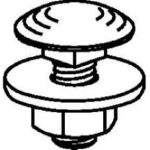 16J6-1025  - Befestigungsschraube M10x25 (groß) 16J6-1025