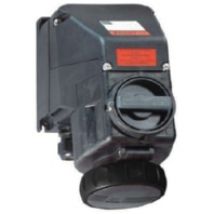 126348  - Schaltersteckdose 16 A schwarz 7h, 126348