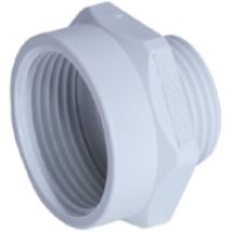 907004220  - Erweiterung M20/M25 PA6/GFK lichtgrau 907004220