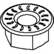 SMF M10 1661 V  - Flanschmutter M10, SMF M10 1661 V