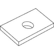 106A4  (100 Stück) - Gleitmutter M4 106A4