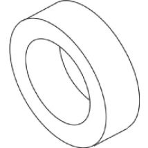 744/07  (100 Stück) - Dichtring DIN46320 Pg7 744/07