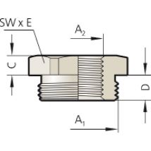 RED 220/212  - Reduzierung M 20/12 RED 220/212