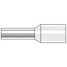 V30AE000606  (500 Stück) - Aderendhülse 2x0,75/8N weiß V30AE000606