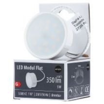 81-3258  - LED-Modul flat 5W 3000K 110° 350lm dimmbar weiß, 81-3258 - Aktionsartikel