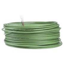 EIB-YStY 2x2x0,8 Eca  (100 Meter) - EIB, KNX Busleitung Ring 100m grün mit 4kV Prüfung, EIB-Y(St)Y 2x2x0,8