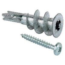 GKMS 12  (100 Stück) - Gipskartondübel Metall GKMS 12