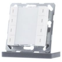 284105  - Tastsensor KNX ADVANCE+ ADV-08/02.2.00 4fach glänzend inkl. Temp, 284105 - Aktionsartikel