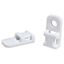 CTAM1-PA66-WH 100  (100 Stück) - Schraubsockel 20,4x10,2mm, weiß CTAM1-PA66-WH 100