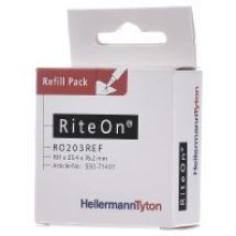RO203REF-1401-WH  - Nachfüllpackung 25,4x76,2mm 100St RO203REF-1401-WH